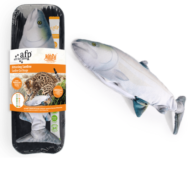 Juguete Gato Natural Instinct - Sardine (Cargador Usb)