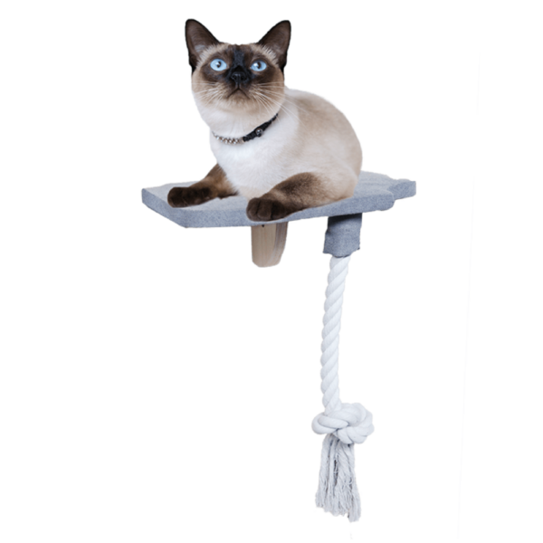 Juguete Gato Skywalk - Step-In Platform con Cuerda 30x26x50 CM