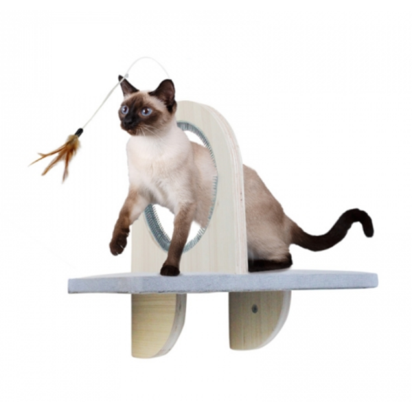 Juguete Gato Skywalk - Groom & Play Platform 40x26x45 CM