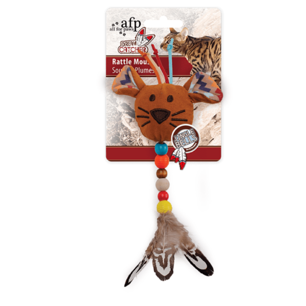 Juguete Gato Dream Catcher Rattle Mouse Varios Colores 22 CM