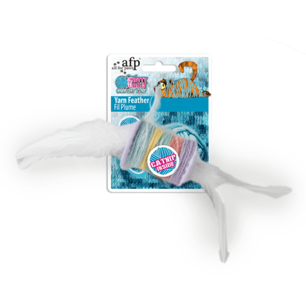 Juguete Gato Knotty Habit - Yarn Feather