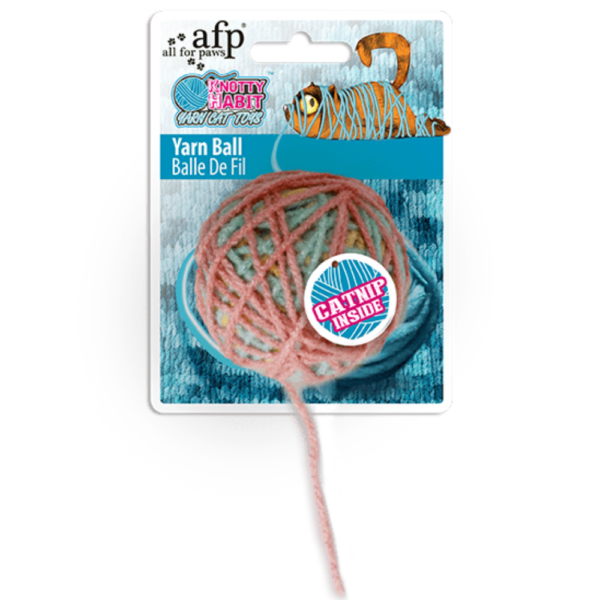 Juguete Gato Knotty Habit - Yarn Ball