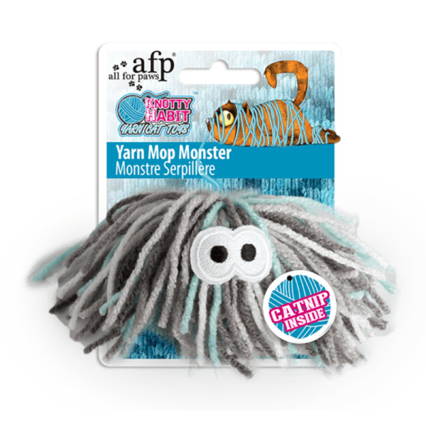 Juguete Gato Knotty Habit - Yarn Mop Monster