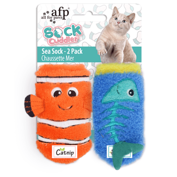 Juguete Gato Sea Sock - 2 Pack