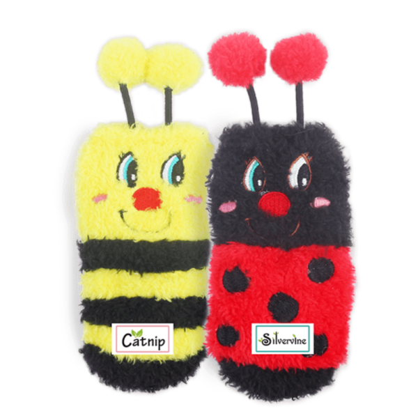 Juguete Gato Bug Sock - 2 Pack