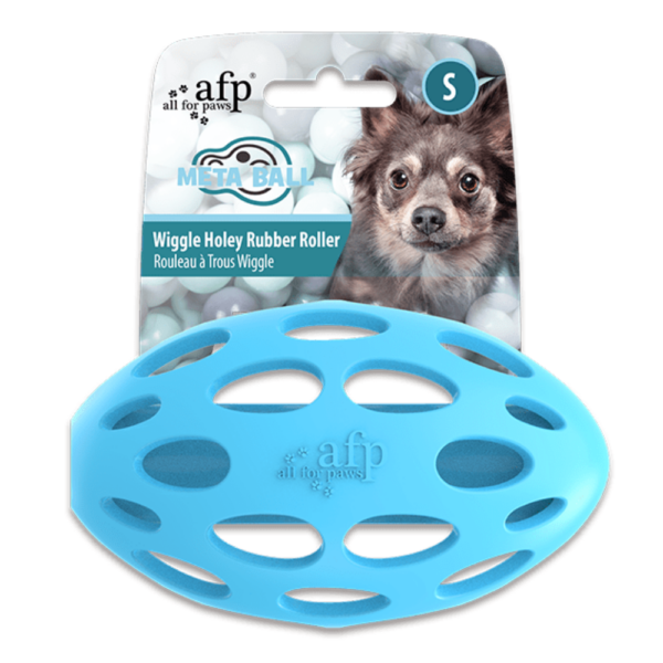 Dog Toy Meta Ball - Wiggle Holey Roller S