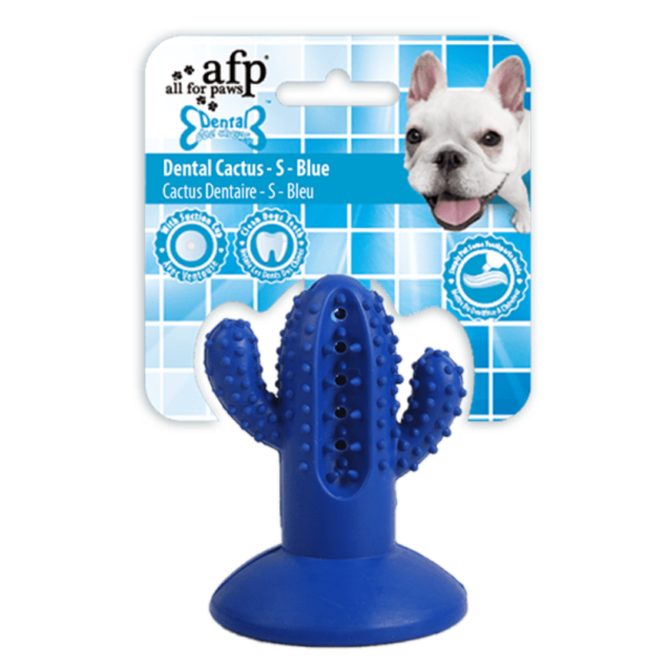 Juguete Perro Dental Chews Cactus S Azul