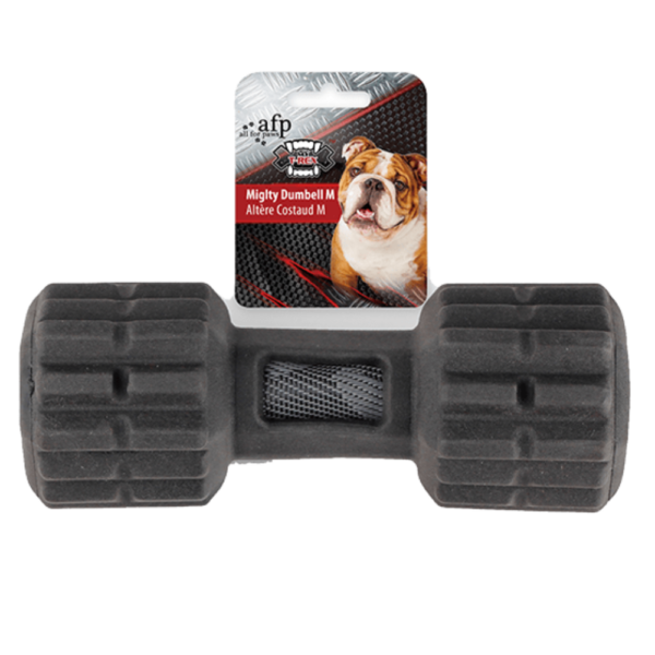 Juguete Perro Mighty Dumbell Negro 17,5 CM