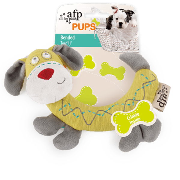 Juguete Perro Pups Bended 12 CM