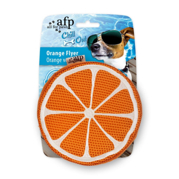 Juguete Perro Chill Out Naranja 15 CM