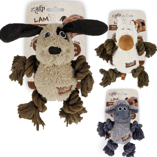 Juguete Perro Lamb Cuddle Rope S (Perro/Oveja/Caballo)