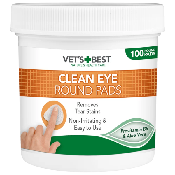 Vet’s+Best Toallitas Limpeza Ojos -100 Units