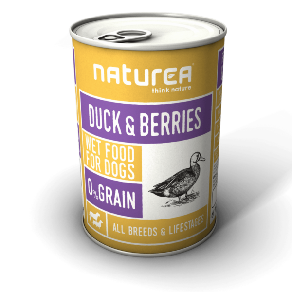 Naturea Wetfood Perro Pato Fresco y Bayas