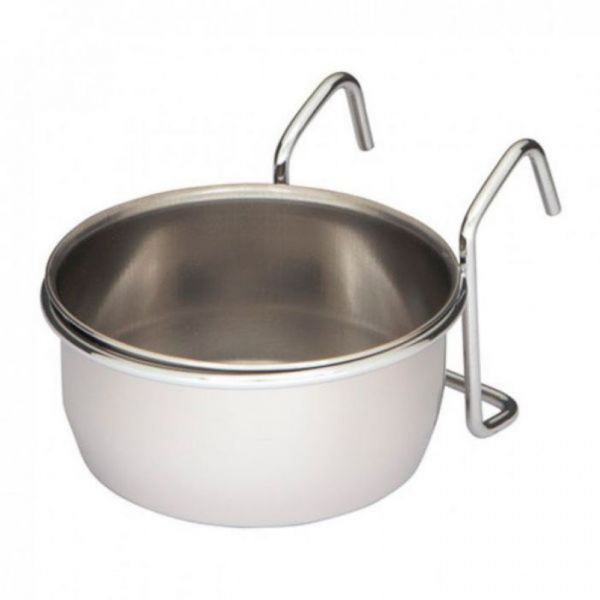 Comedero de Inox 275 ML con Soporte