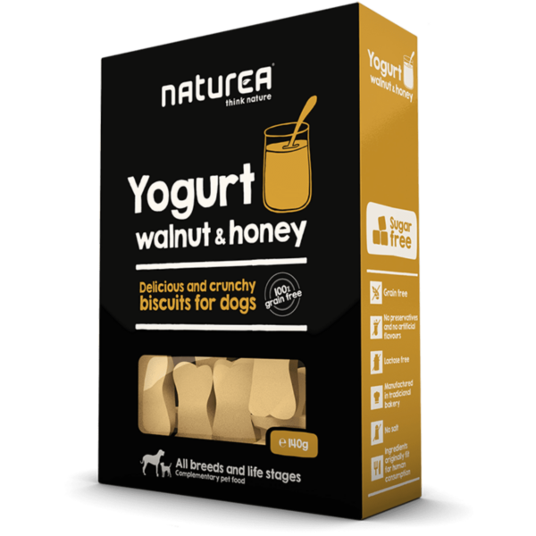 Naturea Galletas Perro Yogurt, Nueces y Miel