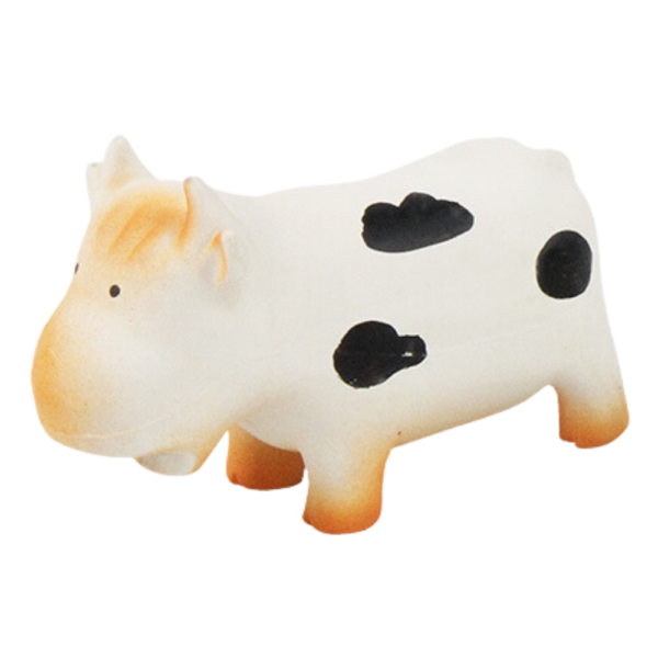 Juguete Perro Vaca Latex 16CM