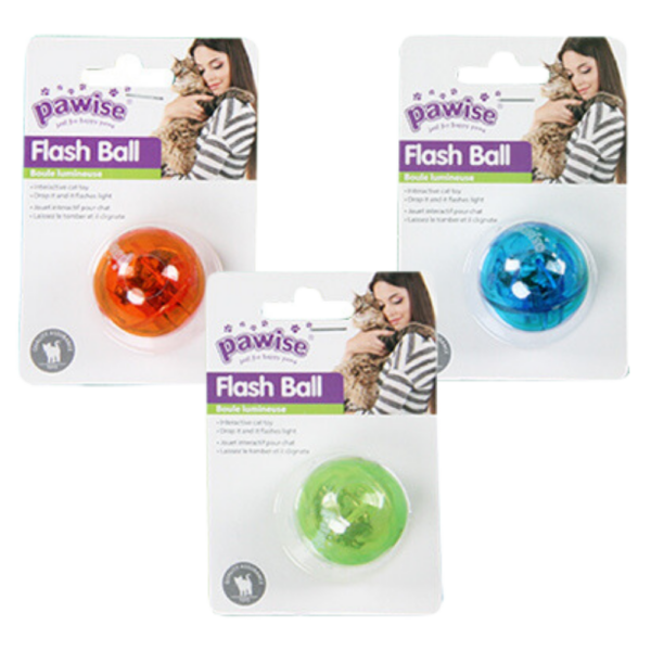 Juguete Gato Flash Ball (Colores Surtidos)