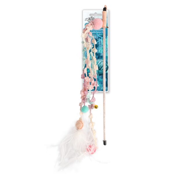 Knotty Habit - Long Butterfly Wand Pink