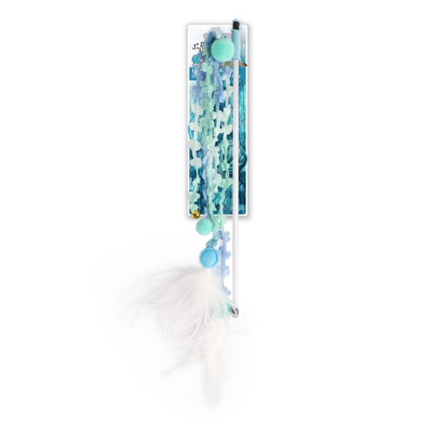 Knotty Habit - Long Butterfly Wand Blue