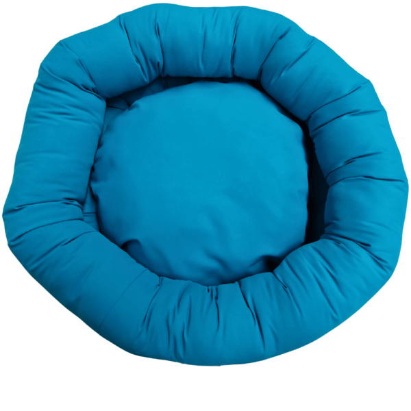 Cama Doble 50 CM Comfort Line Happy Days Azul Turquesa - Imagen 2